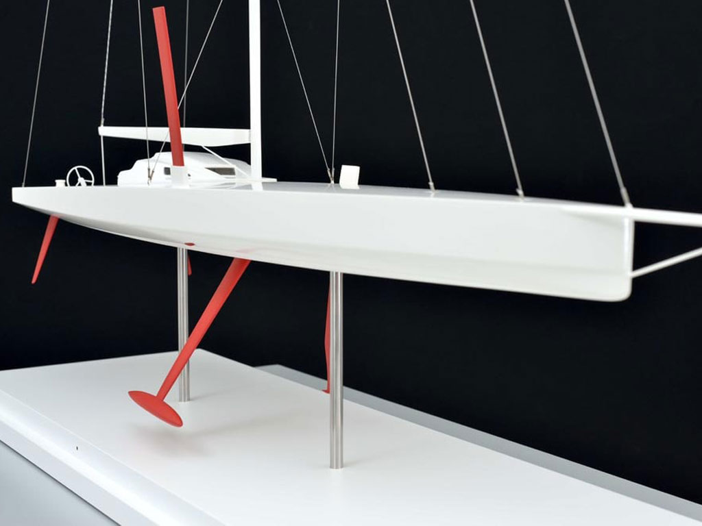 maquette bateau de course vplp