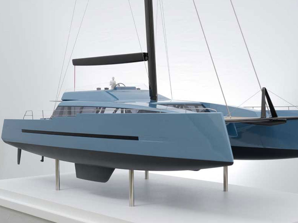 maquette catamaran Briand 83