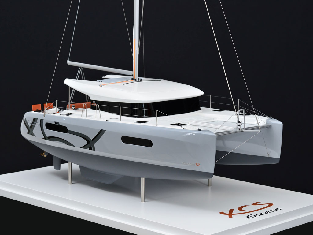 maquette catamaran Excess15